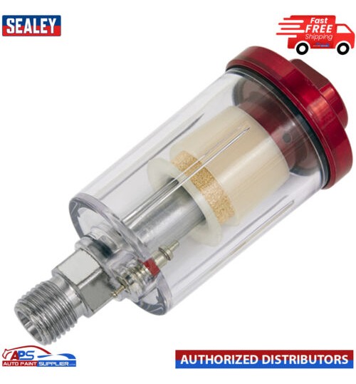 Sealey In-Line Water Trap/Filter Tools Trade Workshop Tools Professional ILF/SE